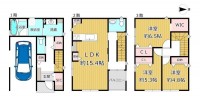 GNスタイル ★４号地３ＬＤＫ
★ご家族やお客様との会話も楽しめる対面キッチン！
★豊富な収納スペースでお部屋をスッキリとお使いいただけます♪