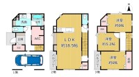 GNスタイル ★１号地３ＬＤＫ
★リビングで遊ぶお子様を見守りながらお料理ができる対面キッチン！
