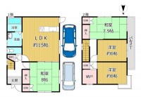 GNスタイル 〇近隣商業施設が充実の４ＬＤＫ＋車庫２台
〇北西角地のゆとりある閑静な住宅街